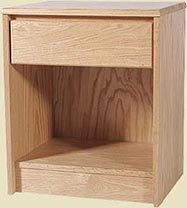 OAK LARGE NIGHT STAND